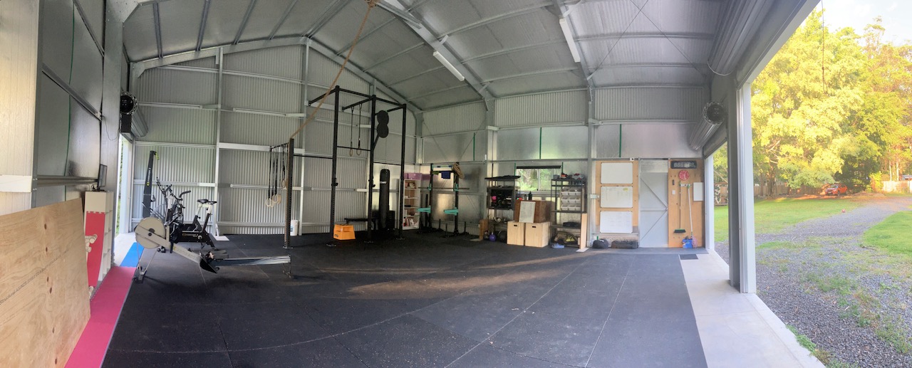 the gym