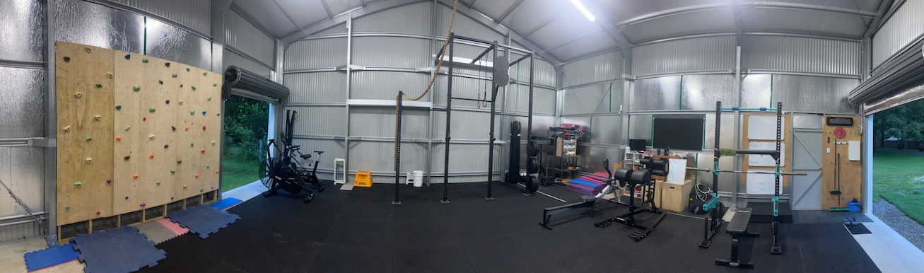the gym